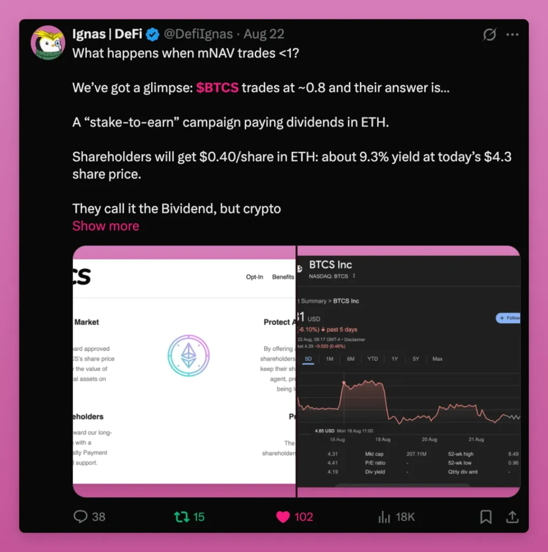 DAT market net value